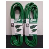 Two new 15 ft landscape extension cords