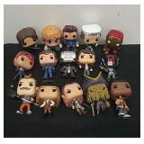 Group of Funko Pop vinyl characters