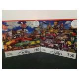 Two new 750 piece classic cars puzzles