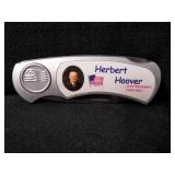 Herbert Hoover 31st President Folding Knife, 3"