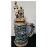 Large vintage wildlife Stein