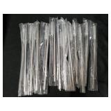 12 Stainless Steel Straws with Cleaning Brushes,