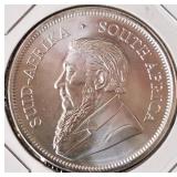 2021 South Africa Krugerrand 1 oz Fine Silver