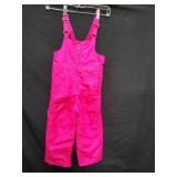 Cinco Size 4T Hot Pink Snow Bibs