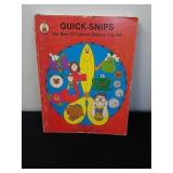 Vintage quick Snips clip art book