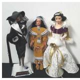 Collectible Cruella Deville Barbie with stand,