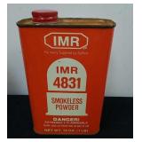 Half full16 oz can of IMR 4831 smokeless powder