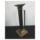 14 inch brass candle holder