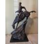 FREDERIC REMINGTON "MOUNTAIN MAN" BRONZE SCULPTURE