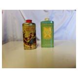 VINTAGE AVON TALC CANISTERS