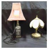 Jack Daniels Lamp new shade/Tiffany Style Lamp