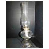 vintage Lamplight farms clear oil lamp