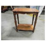 Wood End Table