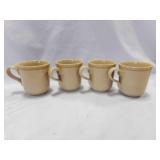 4 Noritake Stoneware Sunset Mesa Design Coffee