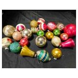 Vintage bag of christmas ornaments 22+