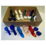 Fenton & Other Collectible Glass Shoes & Chickens