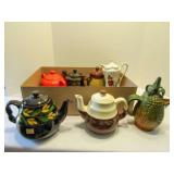 7 Assorted Teapots