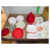 2 Boxes - Plates, Bowls Etc.