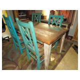 Dining Table W/4 Chairs