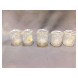 Glass Beaker Sets - 100ML - 50ML- 30ML- 10ML