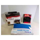 Travel Pillow, Auto Pouch, Glove Box Organizer