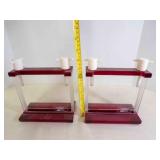 2) Gel Casting Stands Electrophoresis Cell