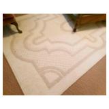 Cream Berber style rug 64" x 99" by American Rug