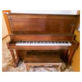 Kohler & Campbell Nice Wood Piano & bench