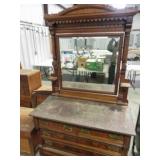 Antique Dresser w/ Stone top