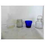 Cobalt Blue Flower Pot, Canister, Vase