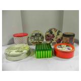 7 Holiday Tin Canister