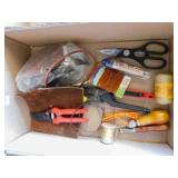 box of misc. tools