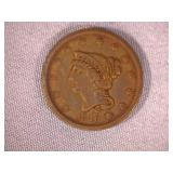 1840 Braided Hair Large Cent