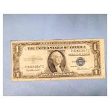 One dollar; Silver Certificate; Series of 1935 F