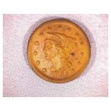 1855 Braided Hair Large Cent