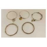 (4) Brighton Bangle Bracelets