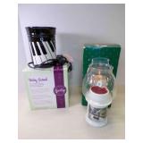 Scentsy Warmer "Baby Grand", Hurricane Candle