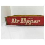 Vintage wood Dr. Pepper Soda Crate