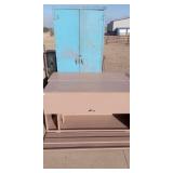 (3) Metal Cabinets - 2 Beige 69" Tall X 19" Deep