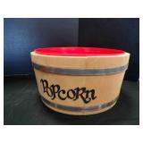 Wooden Popcorn Bucket