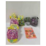 8 Bags of Paper Easter Grass & Package of 12