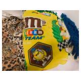 3 Blankets - Dirty!!! NASCAR M&M Hand Tie