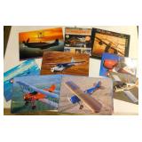 (20+) Plane Pics from OLD Calendars & (3) OLD