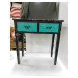 Wood Painted Side Table