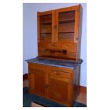 Hoosier Style Cabinet w/orig bins & compartments