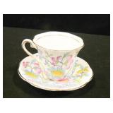 Taylor & Kent Cup/Saucer, Longton England