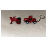 CASE IH STEIGER KEY CHAIN & FARMALL 826