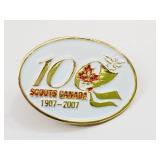100 Yrs Boy Scouts Canada 1907 to 2007 Pin