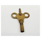 Brass Antique Clock Key Made in England