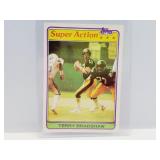 Terry Bradshaw super action 1981 Topps